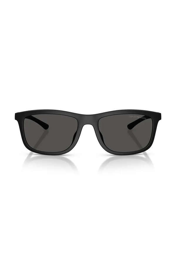 Сонцезахисні окуляри чоловічі Emporio Armani колір чорний фото 2
