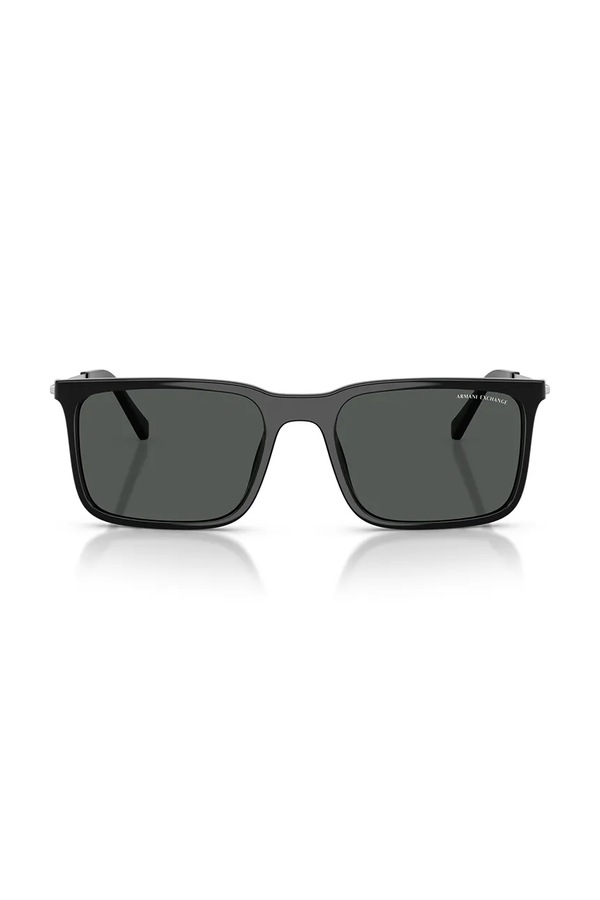 Сонцезахисні окуляри чоловічі Armani Exchange колір чорний фото 2