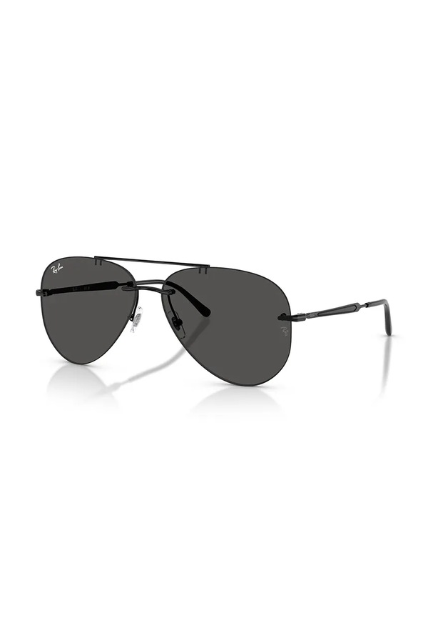 Сонцезахисні окуляри Ray-Ban колір чорний