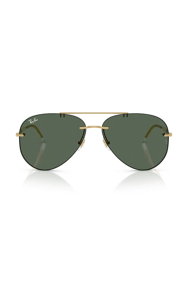 Сонцезахисні окуляри Ray-Ban колір золотий фото 2