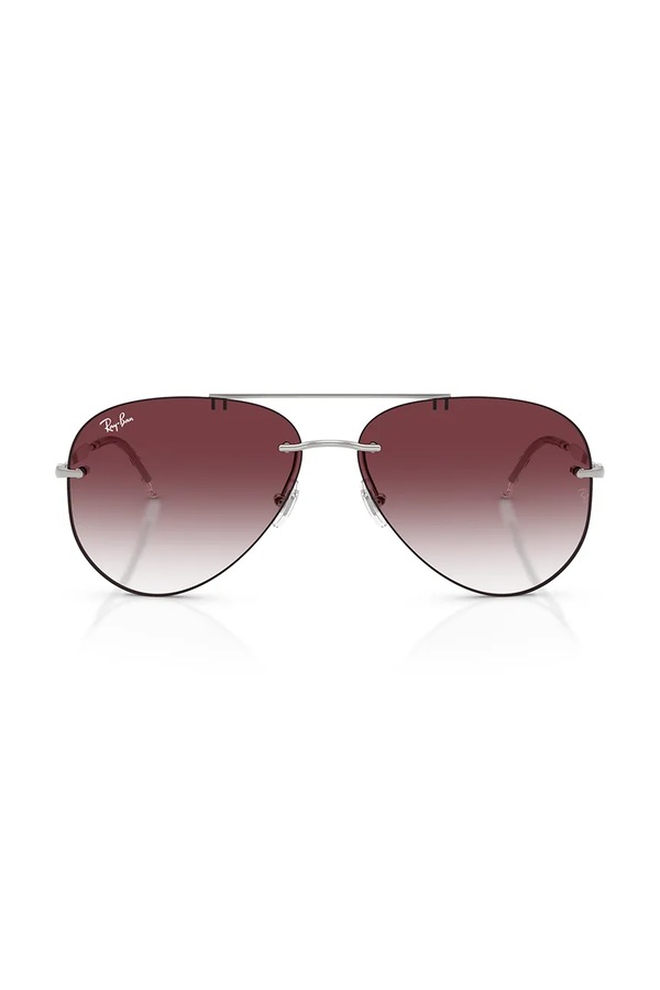 Сонцезахисні окуляри Ray-Ban колір срібний фото 2