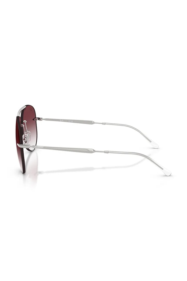 Сонцезахисні окуляри Ray-Ban колір срібний фото 3