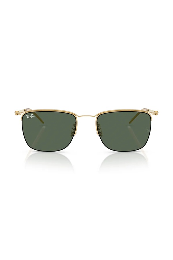 Сонцезахисні окуляри Ray-Ban колір золотий фото 2