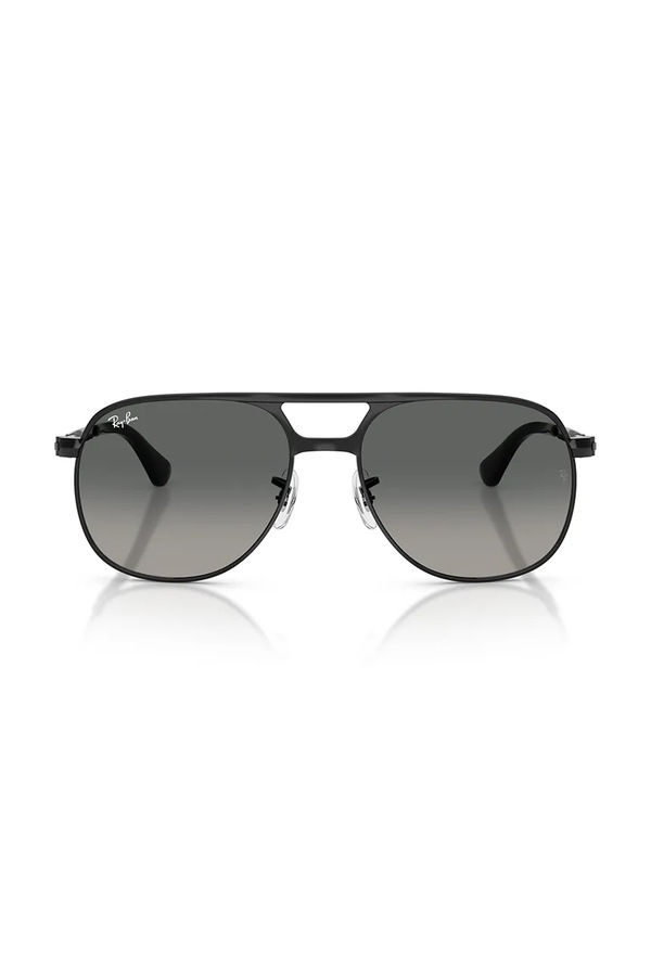 Сонцезахисні окуляри авіатори Ray-Ban BILL MAX колір чорний фото 2