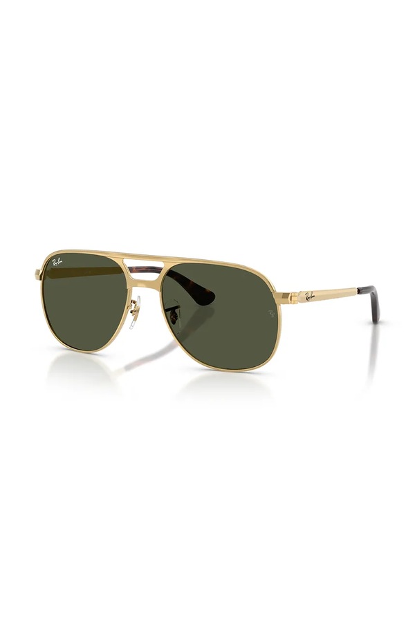 Сонцезахисні окуляри авіатори Ray-Ban BILL MAX колір золотий