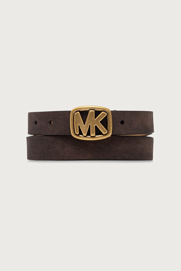 Ремінь жіночий MICHAEL Michael Kors колір коричневий фото 2