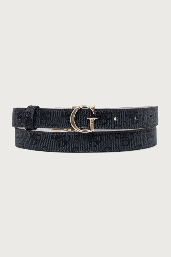 Двосторонній ремінь жіночий Guess LINDSEY колір сірий