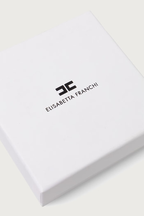 Ремінь жіночий зі штучної шкіри Elisabetta Franchi колір чорний фото 3
