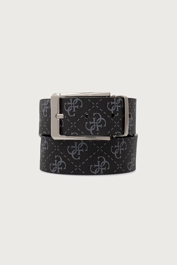 Ремінь чоловічий Guess MILANO колір чорний