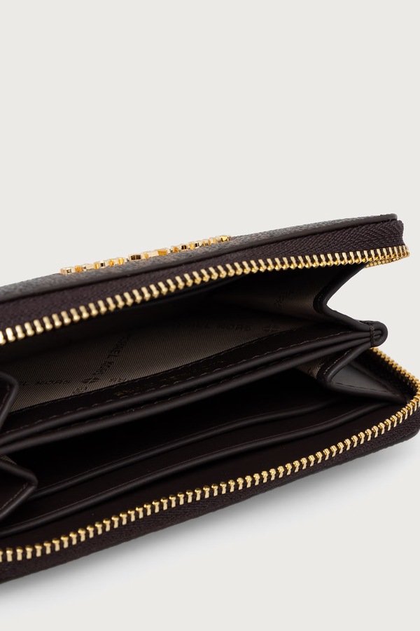 Кошелек женский из искусственной кожи MICHAEL Michael Kors цвет коричневый фото 2