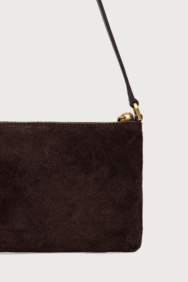 Сумка-конверт через плече жіноча замшева MICHAEL Michael Kors колір коричневий фото 3