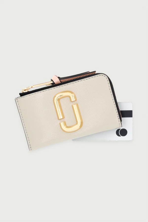 Гаманець жіночий шкіряний MARC JACOBS THE TOP ZIP MULTI WALLET колір червоний фото 4