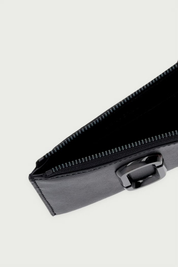 Гаманець жіночий шкіряний MARC JACOBS THE TOP ZIP MULTI WALLET колір чорний фото 2