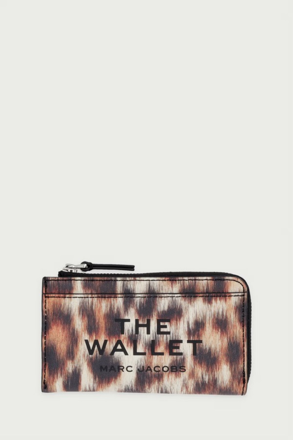 Гаманець жіночий шкіряний MARC JACOBS THE TOP ZIP MULTI WALLET колір коричневий