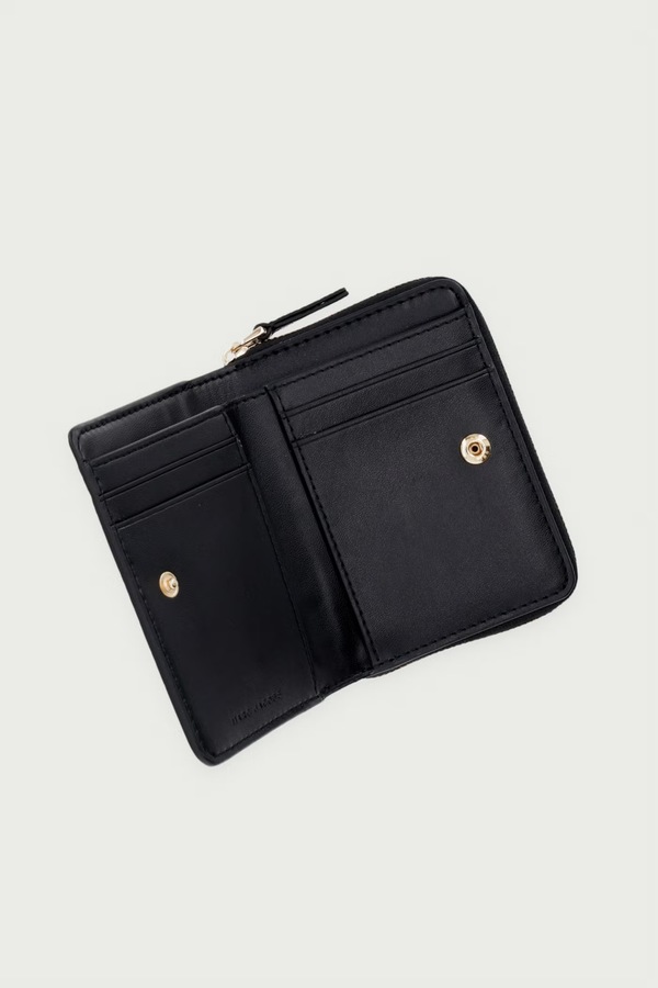 Гаманець жіночий шкіряний MARC JACOBS THE MINI COMPACT WALLET колір чорний фото 2