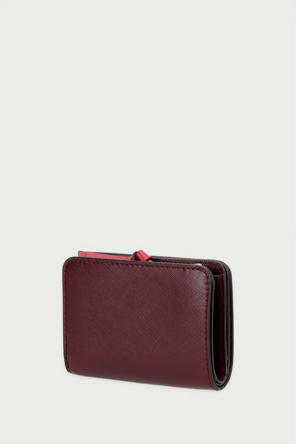 Кошелек женский кожаный MARC JACOBS THE MINI COMPACT WALLET цвет черный