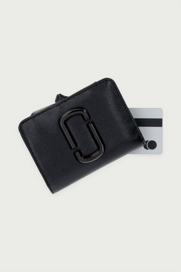 Гаманець жіночий MARC JACOBS THE MINI COMPACT WALLET колір чорний фото 4