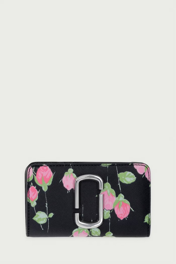 Гаманець жіночий шкіряний MARC JACOBS THE COMPACT WALLET колір чорний