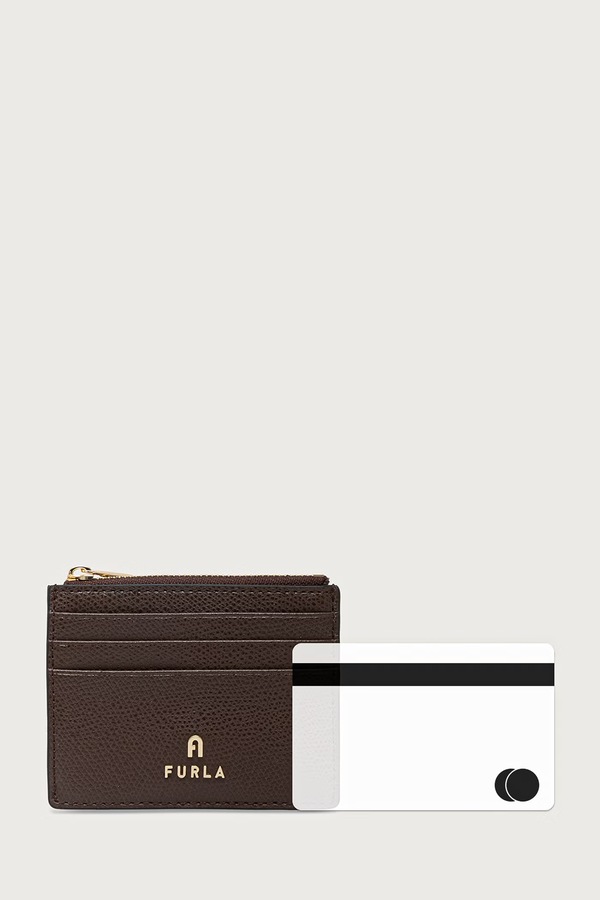 Гаманець жіночий шкіряний Furla Camelia S колір коричневий фото 4