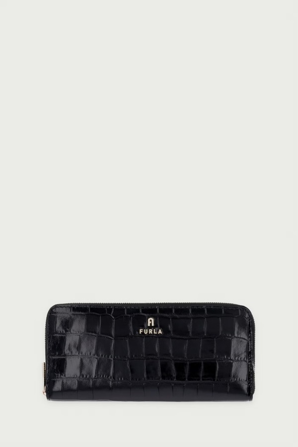 Кошелек женский кожаный Furla Camelia L цвет черный