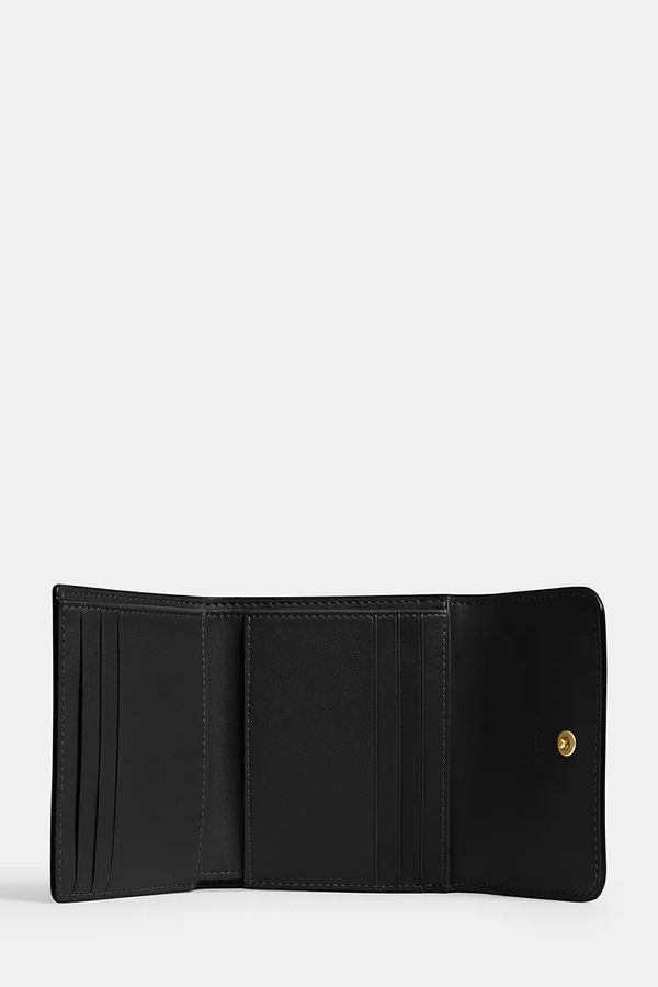Кошелек женский Coach Mila цвет черный фото 2
