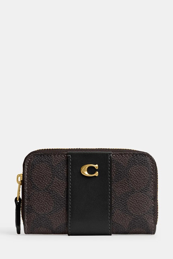 Гаманець жіночий Coach колір чорний