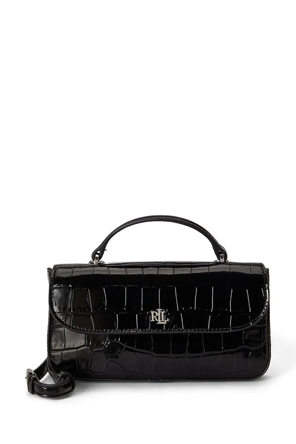 Клатч женский кожаный Lauren Ralph Lauren цвет черный