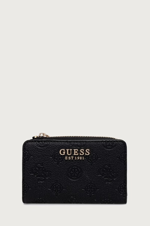 Гаманець жіночий зі штучної шкіри Guess BLAKE колір чорний