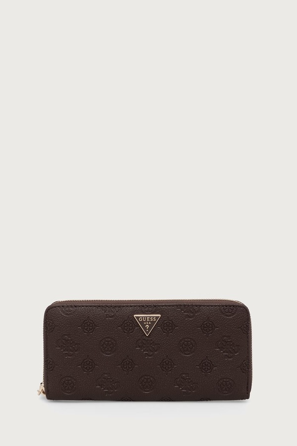 Кошелек женский из искусственной кожи Guess BLAKE цвет коричневый