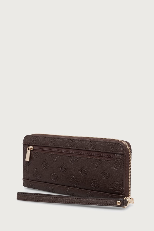 Кошелек женский из искусственной кожи Guess BLAKE цвет коричневый