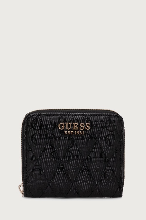 Гаманець жіночий зі штучної шкіри Guess TAMARA колір чорний