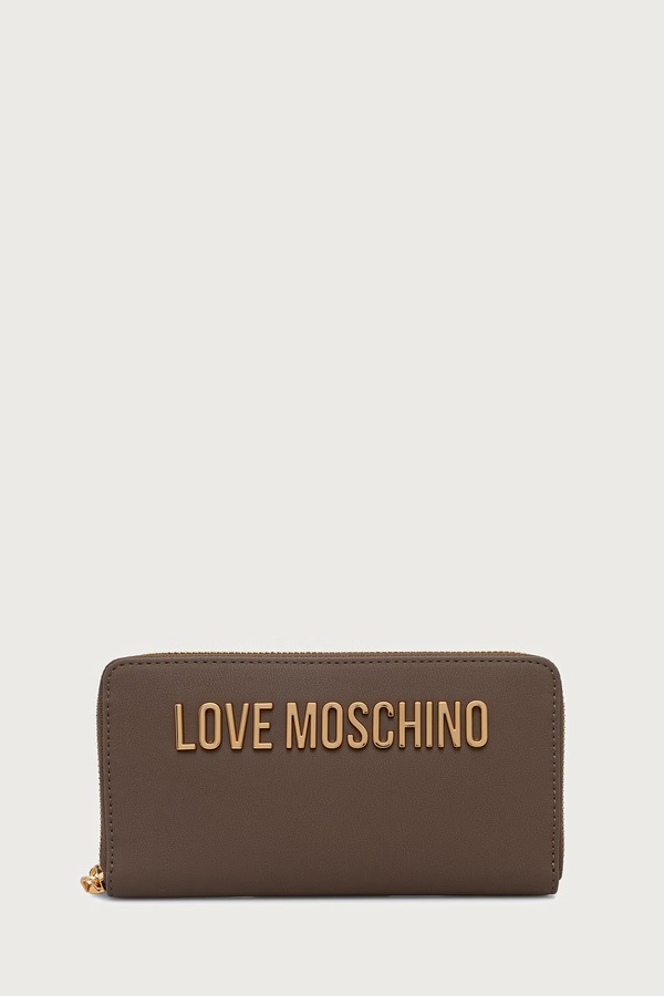 Кошелек женский Love Moschino цвет коричневый