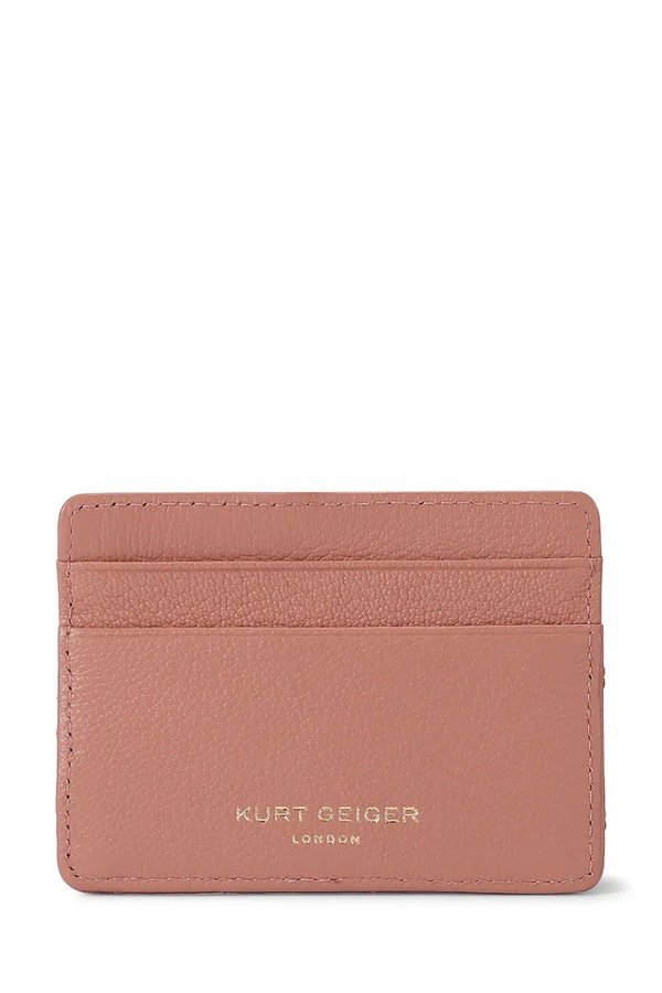 Чохол для карток жіночий шкіряний Kurt Geiger London PIMLICO колір рожевий фото 2
