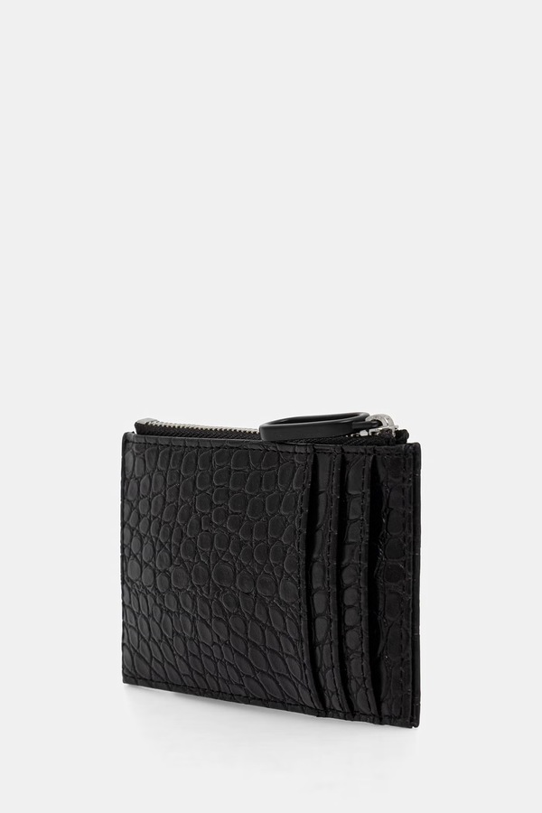 Чохол для ключів жіночий зі штучної шкіри Karl Lagerfeld Jeans колір чорний