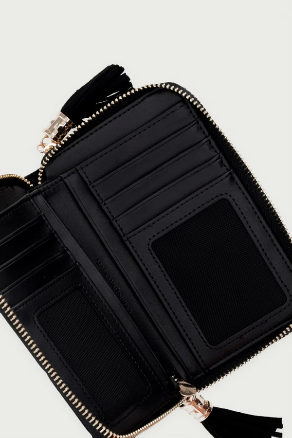 Гаманець жіночий зі штучної шкіри Valentino Bags ASTRID колір чорний фото 3