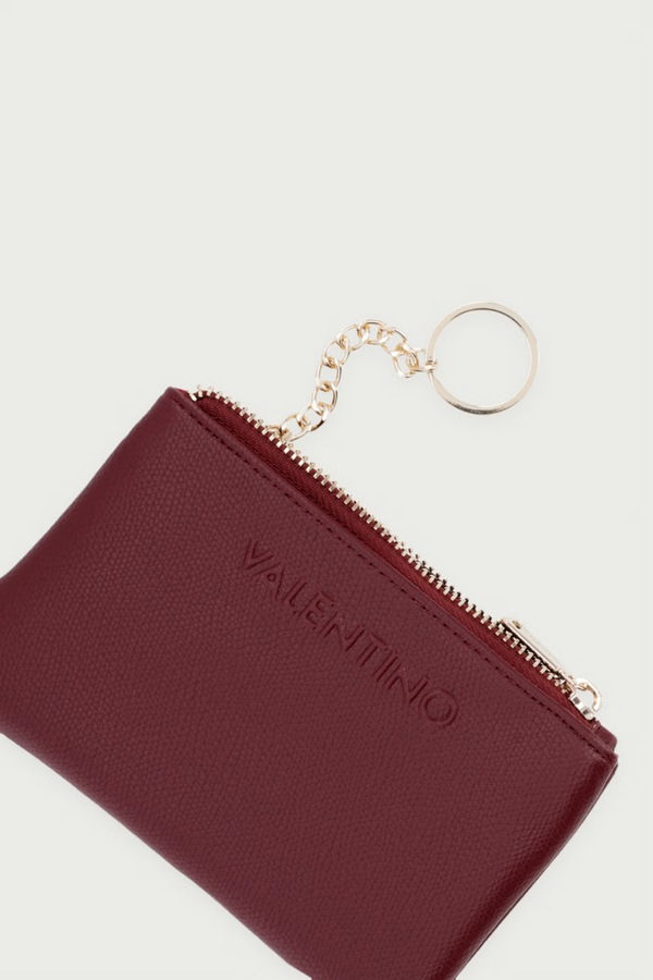 Чохол для ключів зі штучної шкіри Valentino Bags BIANKA RE колір бордовий фото 3