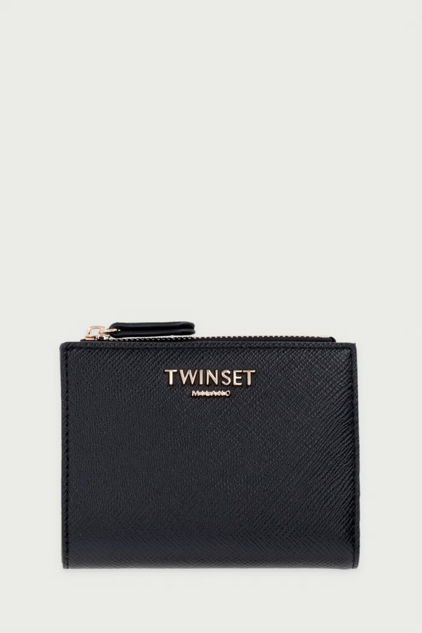 Гаманець зі штучної шкіри Twinset колір чорний