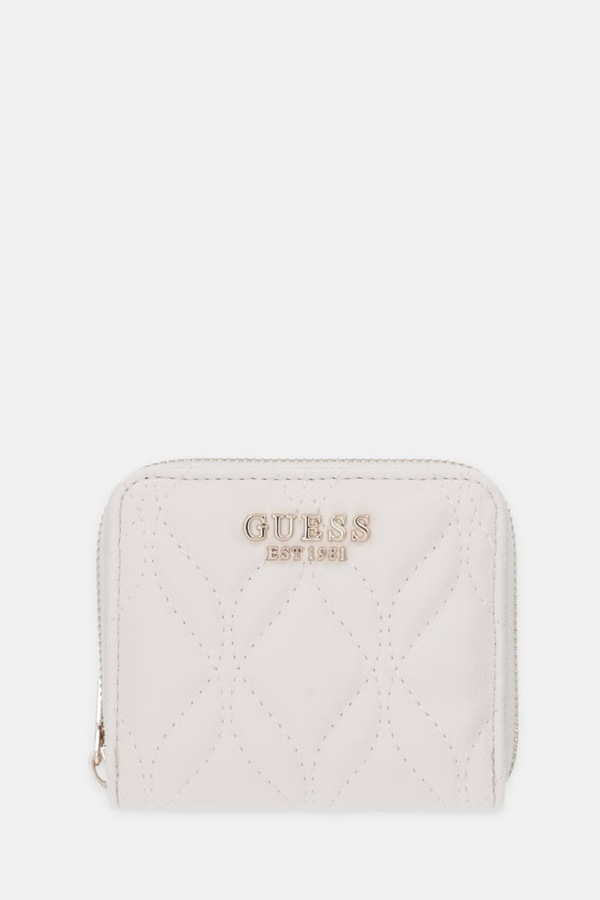 Кошелек женский из искусственной кожи Guess MAXINE цвет бежевый
