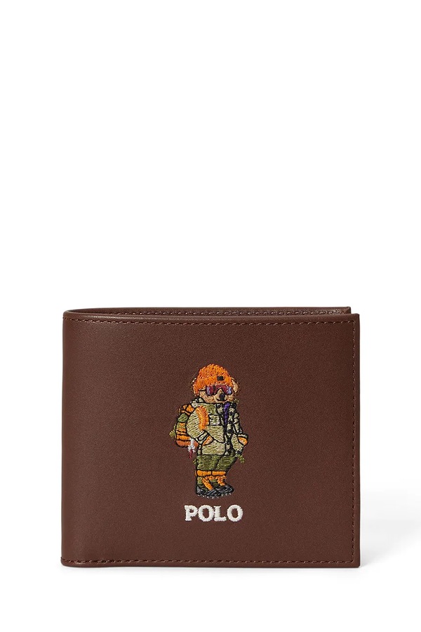 Гаманець чоловічий Polo Ralph Lauren колір коричневий