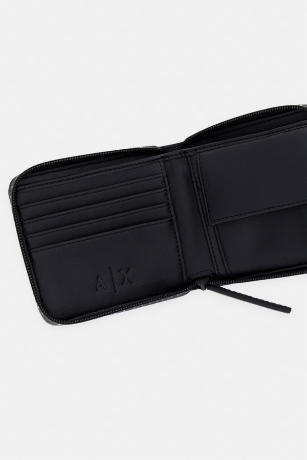 Кошелек мужской из искусственной кожи Armani Exchange цвет черный фото 2