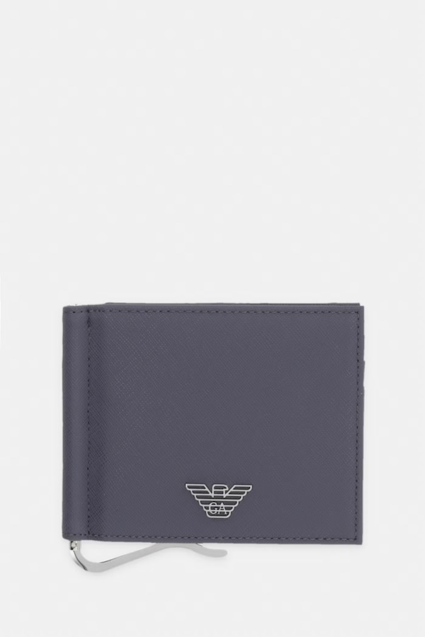 Кошелек женский из искусственной кожи Emporio Armani цвет серый