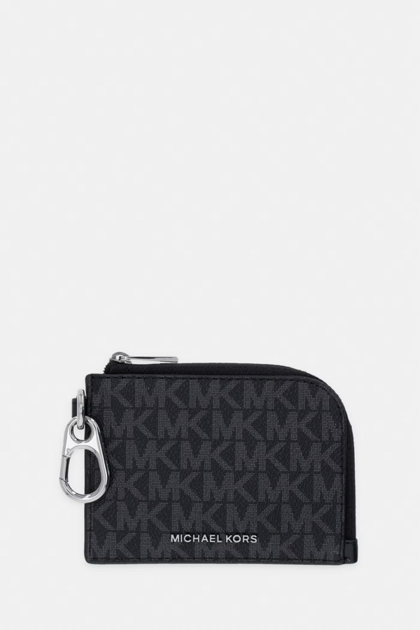 Кошелек мужской из искусственной кожи Michael Kors HUDSON цвет черный