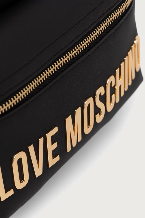 Рюкзак жіночий зі штучної шкіри Love Moschino колір чорний фото 4