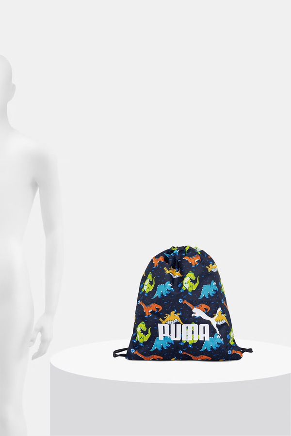 Рюкзак-мішок дитячий Puma PHASE AOP Small Gym Sack колір темно-синій фото 4