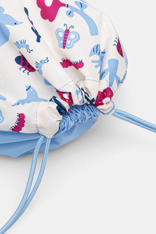 Рюкзак-мішок дитячий Puma PHASE AOP Small Gym Sack колір бежевий фото 4