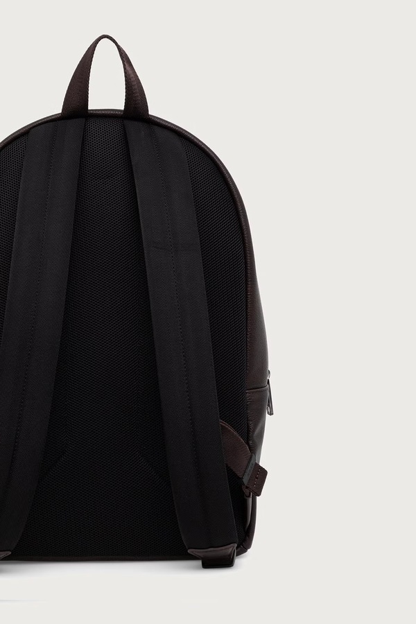Рюкзак чоловічий зі штучної шкіри BOSS Ray_RP_Backpack колір коричневий фото 3