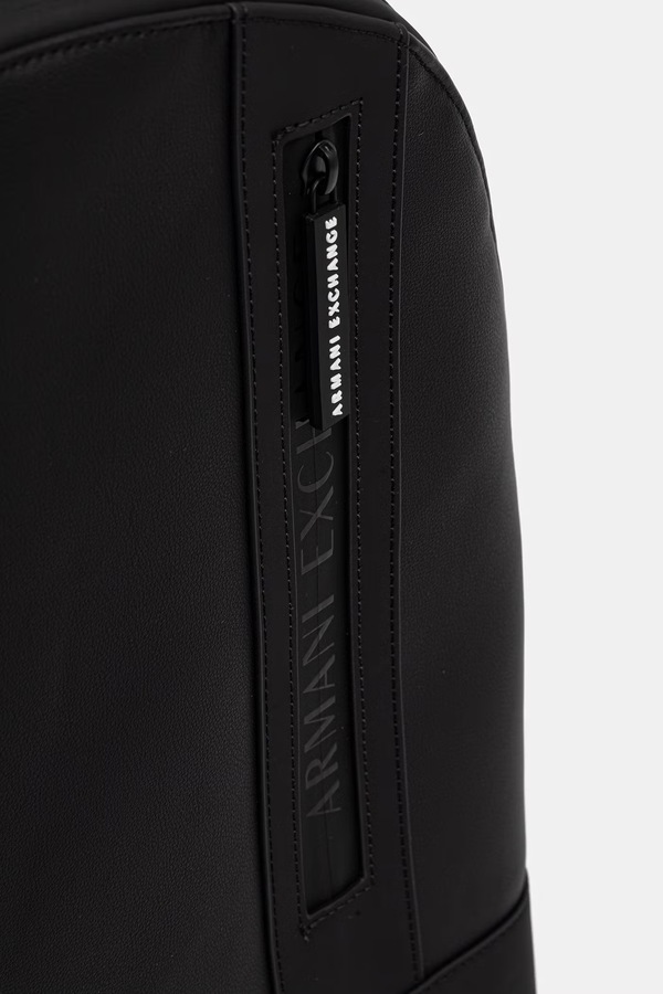 Рюкзак чоловічий Armani Exchange колір чорний фото 4