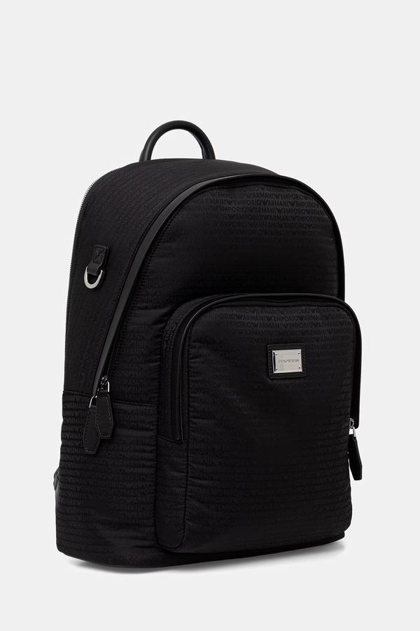 Рюкзак чоловічий Emporio Armani колір чорний