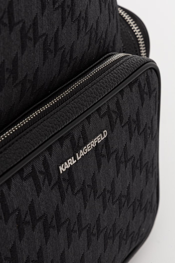 Рюкзак чоловічий Karl Lagerfeld K/MONOGRAM колір чорний фото 4