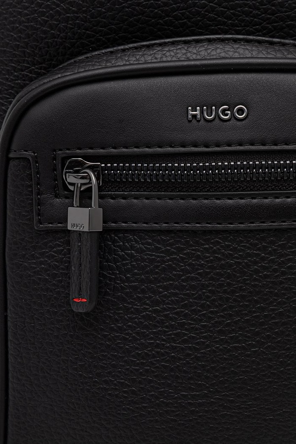 Рюкзак чоловічий HUGO HUKE_MONOSTRAP колір чорний фото 2
